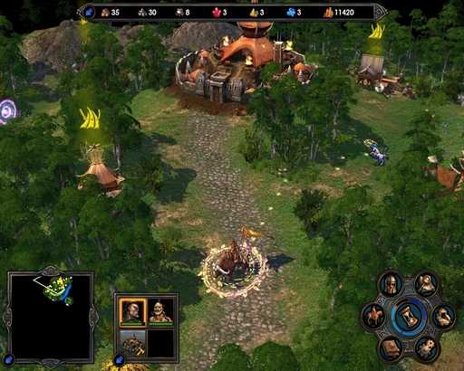Heroes of Might and Magic V: Повелители Орды - Скриншоты из игры