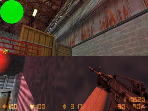 Half-Life: Counter-Strike - Играя на позиции: de_nuke  