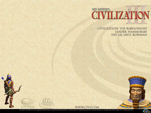 Civilization III - Коллекция обоев по нациям :)