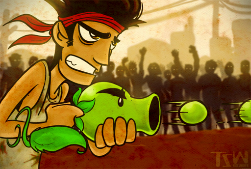 Plants vs. Zombies - Фан арт