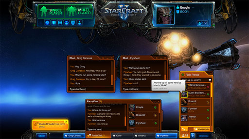 StarCraft II: Wings of Liberty - [Blizzplanet.ru] Battle.net 2.0: каким нам его ждать?