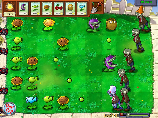 Plants vs. Zombies - Обзор Игры Plants vs Zombies