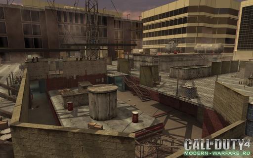 Call of Duty 4: Modern Warfare - Карта Highrise из MW2 для Cod4 