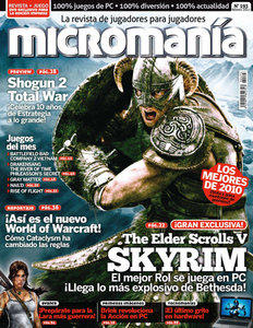 Elder Scrolls V: Skyrim, The - Информация и скриншоты из журнала Micromania