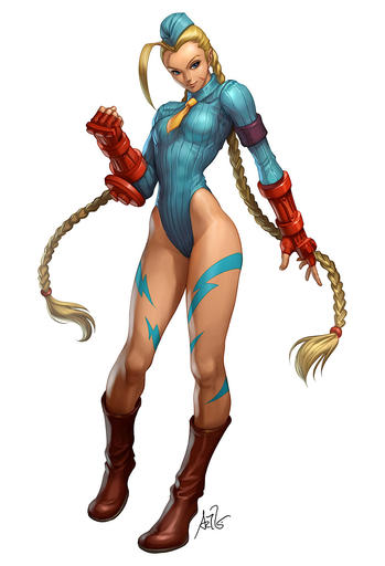 Street Fighter IV - Кэмми Уайт (Cammy White). Косплей и арт