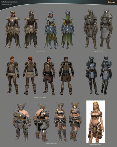 Guild Wars 2 - Дебаты о женских доспехах