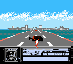 Ретро-игры - Turbo Racing (NES) - Турбо и драйв на пару вечеров