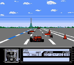 Ретро-игры - Turbo Racing (NES) - Турбо и драйв на пару вечеров