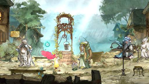 Child of Light - Интерактивная сказка с акварельными 2D-задниками платформера Child of Light - Интерактивная сказка с акварельными 2D-задниками платформера